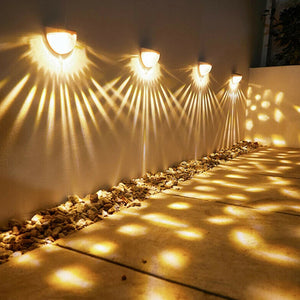 Solar Powered Light Sensor Outdoor Waterproof Wall Light_14