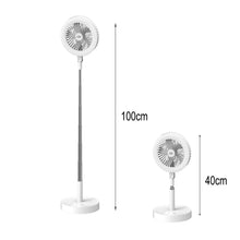 Retractable USB Charging Fan with Ring Light and Touch Panel_3