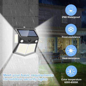 260LED Outdoor Waterproof Motion Sensor Solar Garden Lamp_11