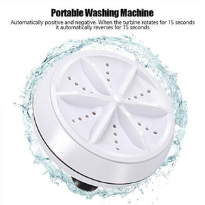 Automatic Cycle Personal Mini Turbo Washing Machine- USB Powered_5