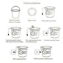Automatic Cycle Personal Mini Turbo Washing Machine- USB Powered_10