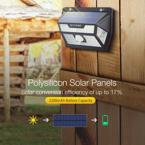 62 LED Solar Powered PIR Motion Sensor Outdoor Garden Light_10