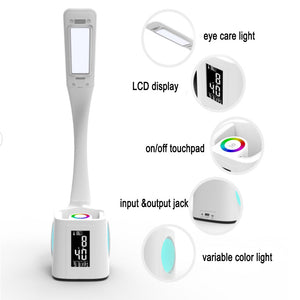 Multifunctional LED Dimmable Desk Lamp with Charging Port_4