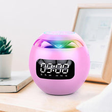 Wireless USB Rechargeable Spherical Speaker and Digital Clock_1