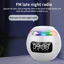 Wireless USB Rechargeable Spherical Speaker and Digital Clock_18