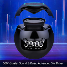Wireless USB Rechargeable Spherical Speaker and Digital Clock_7