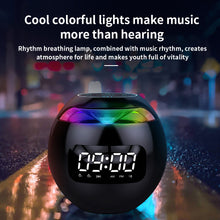 Wireless USB Rechargeable Spherical Speaker and Digital Clock_13