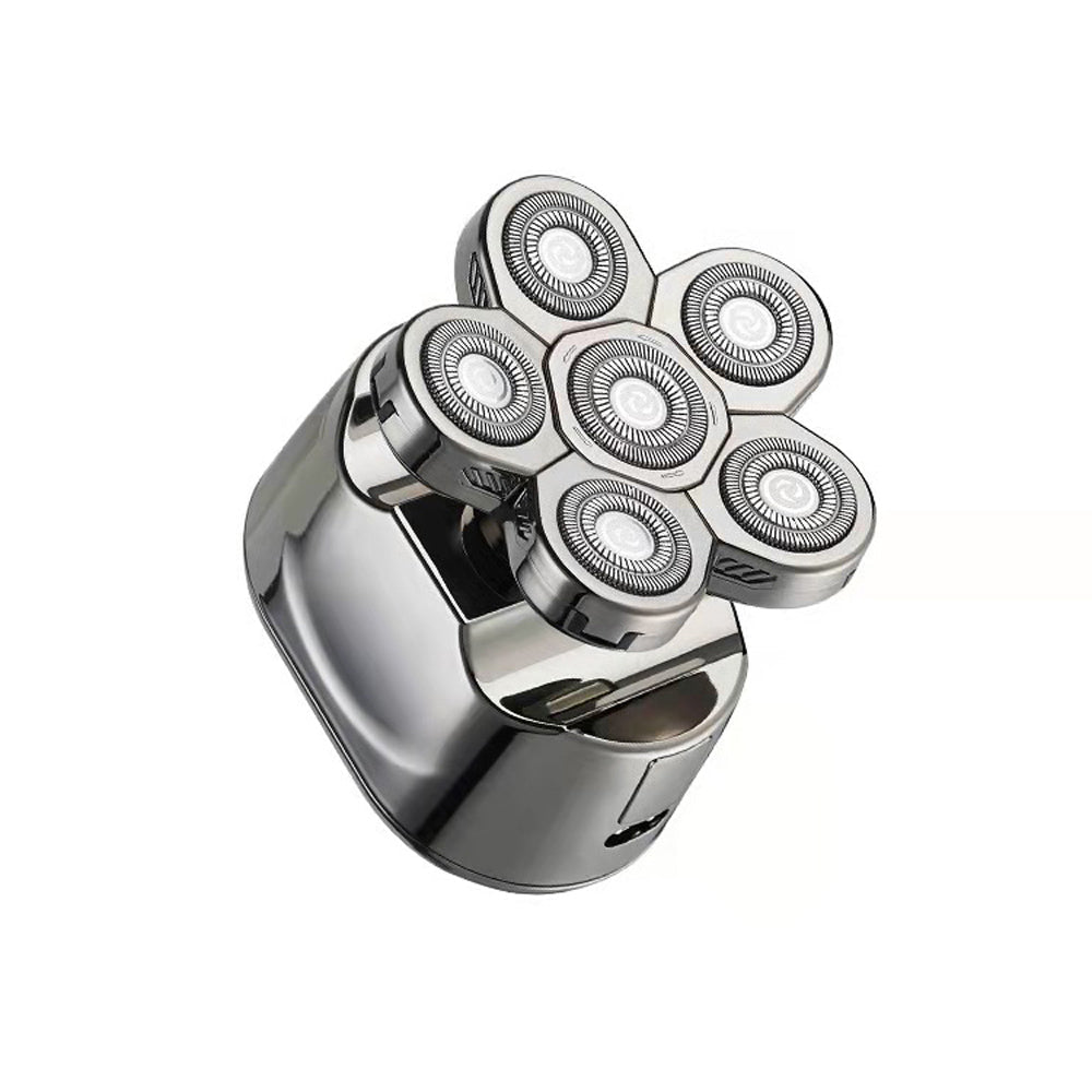 6 Blade Rechargeable Electric Hair Clipper Body Hair Shaver_0