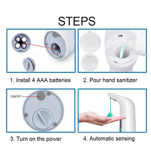 Smart Induction Motion Sensor Automatic Liquid Soap Dispenser_1