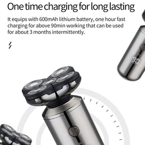 5-in-1 USB Rechargeable Digital Display Wet and Dry Electric Hair Shaver_12