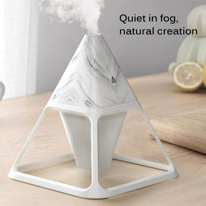 Triangular Volcano Design LED Night Light and Humidifier (USB Power Supply)_7