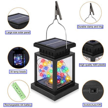 Solar Powered Decorative LED Lamp Outdoor Garden Light_4