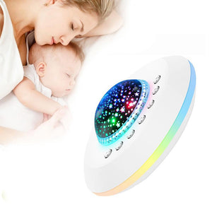 Multifunctional White Noise Machine with Star Projector Lamp- Battery Powered_7