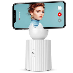 AI Smart Live Broadcast 360° with Face Recognition Phone Holder- USB Charging_3