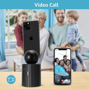AI Smart Live Broadcast 360° with Face Recognition Phone Holder- USB Charging_5