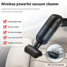 Portable Wireless Mini Car Vacuum Cleaner with Strong Suction (USB Power Supply)_8