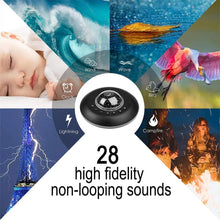 Multifunctional White Noise Machine with Star Projector Lamp- Battery Powered_11