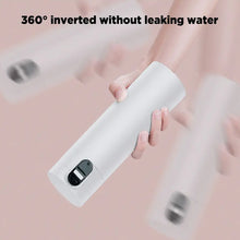 USB Rechargeable Insulated Smart Water Bottle with OLED Display_9