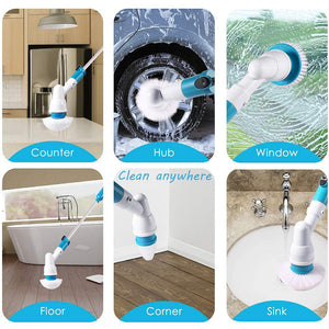Cordless Turbo Power Electric Spin Scrubber