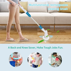 Cordless Turbo Power Electric Spin Scrubber