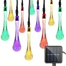 Solar Powered Outdoor Fairy LED Droplight