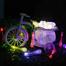 Solar Powered Outdoor Fairy LED Droplight
