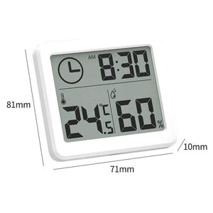 Thermometer and Humidity Monitor with 3.2” LCD Display- Battery Operated_6