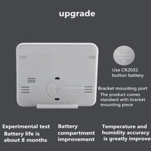 Thermometer and Humidity Monitor with 3.2” LCD Display- Battery Operated_10