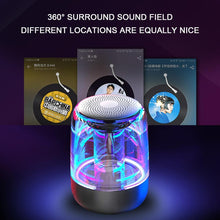 USB Charging Color Illuminated Subwoofer Wireless Bluetooth Speaker_5