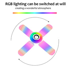 LED 50W 4 Leaves Foldable Musical BT Ceiling Bulb Lamp_11