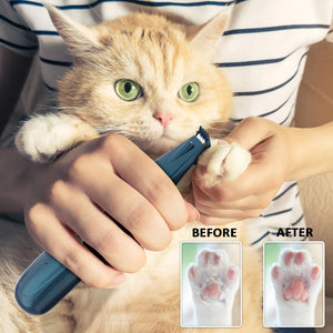 Low Noise USB Rechargeable Grooming Safe Nail Clipper for Pets_9