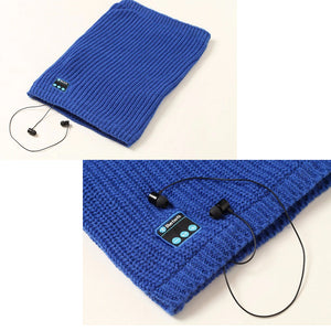 Washable Knitted Bluetooth Musical Headphone Scarf- USB Charging_12