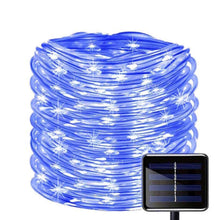 Solar Powered Outdoor LED String Tube Light Garden Fairy Light_10