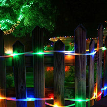 Solar Powered Outdoor LED String Tube Light Garden Fairy Light_14