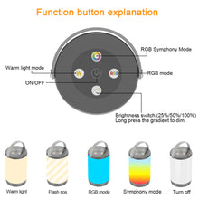 LED Touch Sensor Dimmable Table Lamp Baby Room Night Light- USB Charging_9