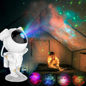 USB Plugged-in Astronaut Galaxy Starry Sky Light Projector_17
