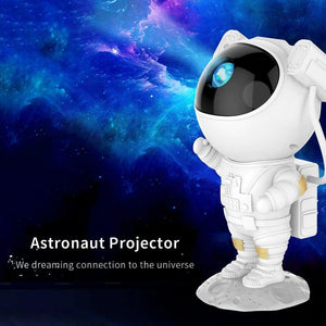 USB Plugged-in Astronaut Galaxy Starry Sky Light Projector_20