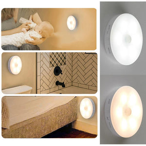 1/3 8 LEDS USB Rechargeable Motion Sensor LED Cabinet Lamp_9