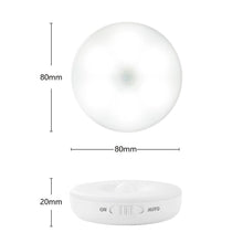1/3 8 LEDS USB Rechargeable Motion Sensor LED Cabinet Lamp_10