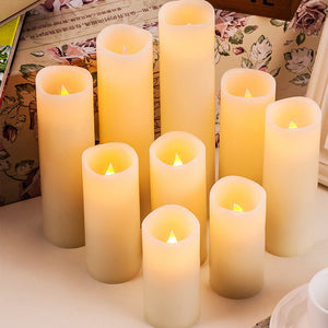 Remote Controlled Battery Operated Electronic Flameless Candles_11
