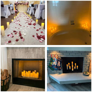 Remote Controlled Battery Operated Electronic Flameless Candles_13