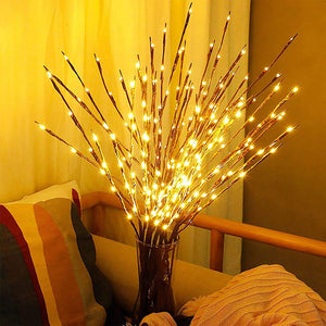 Battery Operated 20 LED Decorative Nordic Willow Branch Light_3