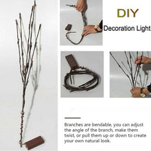 Battery Operated 20 LED Decorative Nordic Willow Branch Light_9