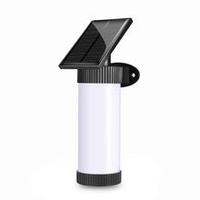Solar Powered Flame Wall Light Outdoor Garden Landscape Lamp_2