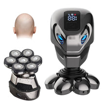7 Head LED Display Electric Shaver