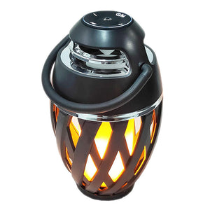 USB Charging Outdoor Bluetooth Speaker with LED Flame Light_16