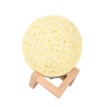 USB Interface Creative Sepak Takraw Decorative Moon Lamp_5