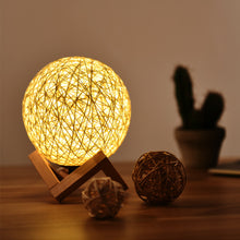 USB Interface Creative Sepak Takraw Decorative Moon Lamp_9
