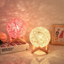 USB Interface Creative Sepak Takraw Decorative Moon Lamp_2