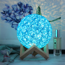 USB Interface Creative Sepak Takraw Decorative Moon Lamp_3